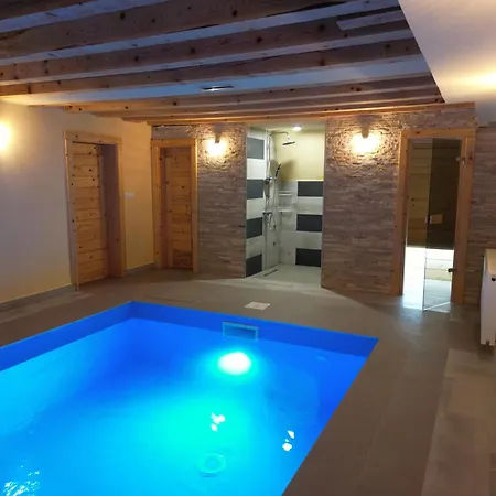 Suvo Vrelo Sa Unutrasnjim Bazenom I Saunom Villa *